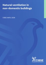 Natural ventilation in non-domestic buildings. 2nd edition