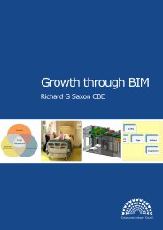 Growth through BIM