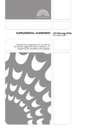 Novation agreement: Supplemental agreement
