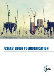 Users' guide to adjudication