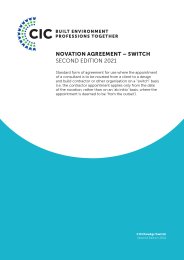 Novation agreement - switch. Second edition 2021