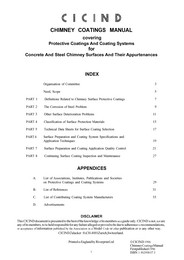 Chimney coatings manual