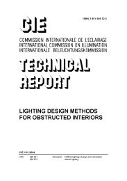 Lighting design method for obstructed interiors