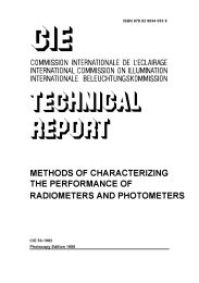 Methods of characterizing the performance of radiometers and photometers