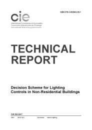 Decision scheme for lighting controls in non-residential buildings