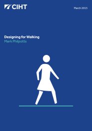 Designing for walking