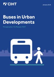 Buses in urban developments