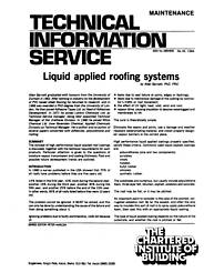 Liquid applied roofing systems