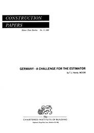 Germany - a challenge for the estimator