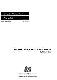 Archaeology and development