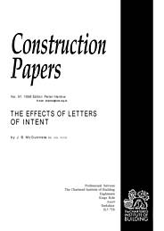 Effects of letters of intent