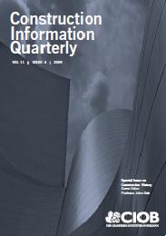 Volume 11 issue 4 2009. Special issue on construction history