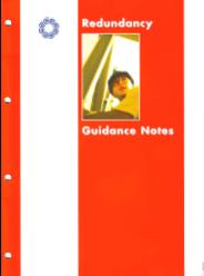 Redundancy. Guidance notes