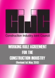 Construction Industry Joint Council Website – HPCNOB