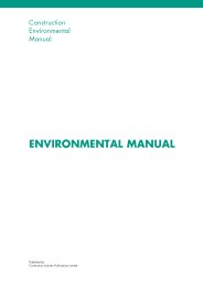 Environmental manual. 2nd edition (Including amendments up to December 2024)