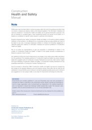 Construction health and safety manual. 2nd edition (Including amendments up to June 2026)