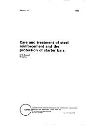 Care and treatment of steel reinforcement and the protection of starter bars