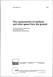 Measurement of methane and other gases from the ground