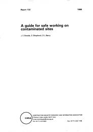 Guide for safe working on contaminated sites