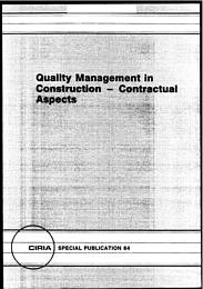 Quality management in construction - contractual aspects
