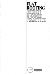 Flat roofing: design and good practice. Chapter  0 - Foreword. (1 of 24)