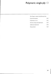 Flat roofing: design and good practice. Chapter 13 - Polymeric single-ply. (14 of 24)