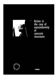 Action in the case of non-conformity of concrete structures
