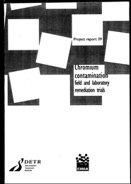 Chromium contamination: field and laboratory remediation trials