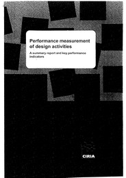 Performance measurement of design activities: a summary report and key performance indicators