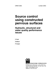 Source control using constructed pervious surfaces: Hydraulic, structural and water quality performance issues