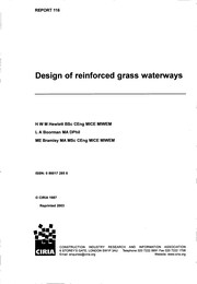 Design of reinforced grass waterways