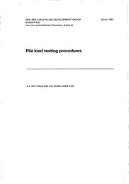 Pile load testing procedures
