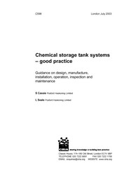 Chemical storage tank systems - good practice