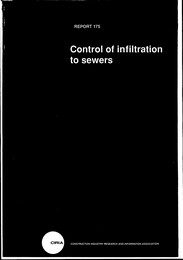 Control of infiltration to sewers