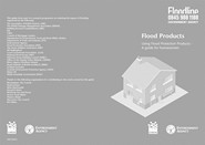 Flood products: using flood protection products - a guide for homeowners