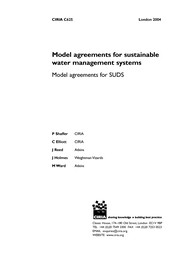 Model agreements for sustainable water management systems. Model agreements for SUDS