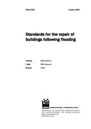 Standards for the repair of buildings following flooding