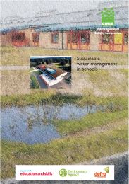 Sustainable water management in schools
