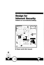 Design for inherent security. Guidance for non-residential buildings