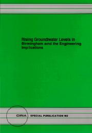 Rising groundwater levels in Birmingham and the engineering implications