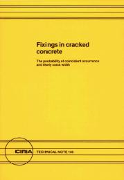 Fixings in cracked concrete. The probability of coincident occurrence and likely crack width