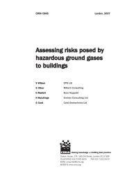 Assessing risks posed by hazardous ground gases to buildings