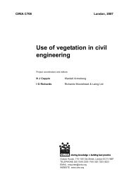 Use of vegetation in civil engineering