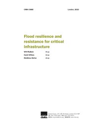 Flood resilience and resistance for critical infrastructure