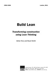 Build lean. Transforming construction using lean thinking