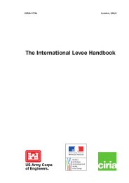 International levee handbook. Chapter 7 - Site characterisation and data requirements