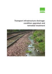 Transport infrastructure drainage: condition appraisal and remedial treatment