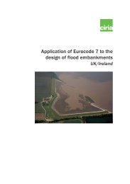 Application of Eurocode 7 to the design of flood embankments UK/Ireland