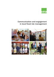 Communication and engagement in local flood risk management