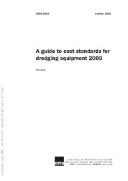 Guide to cost standards for dredging equipment 2009 (including Errata May 2014) (includes Cost standards indexation pages for 2010-2016)